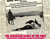 The Clash Programme 1978, Tour Program, 80s Magazine