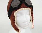 Aviator Hat Crochet Pattern