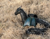 Clay Dragon Sculpture OOAK