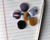 Shirts and Ties - Father's Day - magnets (set of 6)