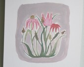 Wildflowers // Art Print // 8.5 x 11