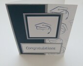 Card Graduation Cap Congratulations