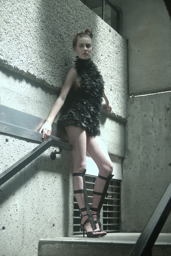 Silk Organza Mini Dress