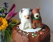 Custom Bear Cake Topper MADE TO ORDER