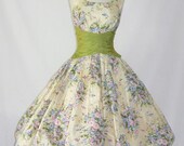 Custom 50's Formal Dress From a Vintage Pattern