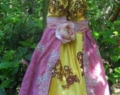 RESERVED for Priscilla balance  for Pink boho dress custom  by vintage opulence on Etsy
