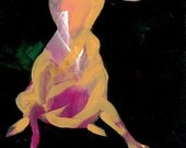 Chihuahua .... Original Dog painting by Kathy Morton Stanion EBSQ