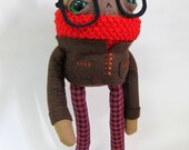 Wintery Nerd Rabbit: Made to Order