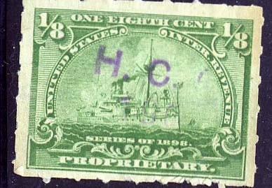 Antique US Tax Stamps Collection of 26