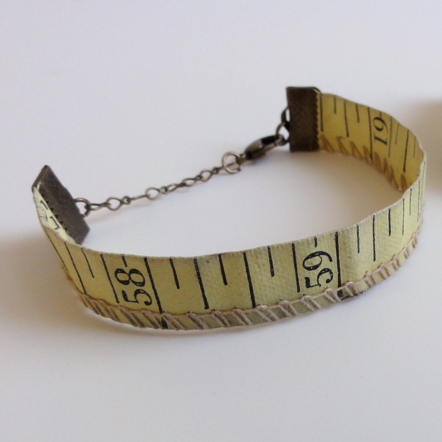Vintage Tape Measure Bracelet by designlab443 on Etsy