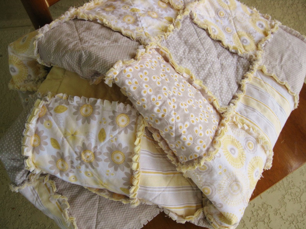 Grays and Yellows - Riley Blake Willow Design
