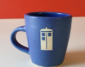 Tardis Mug - Doctor Who - Made to Order