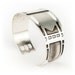 Silver - St John's Bridge inspired -  cuff bracelet - modern