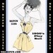 Vintage Sewing Pattern 1950's Play Suit in Any Size Depew 5586 -INSTANT DOWNLOAD-