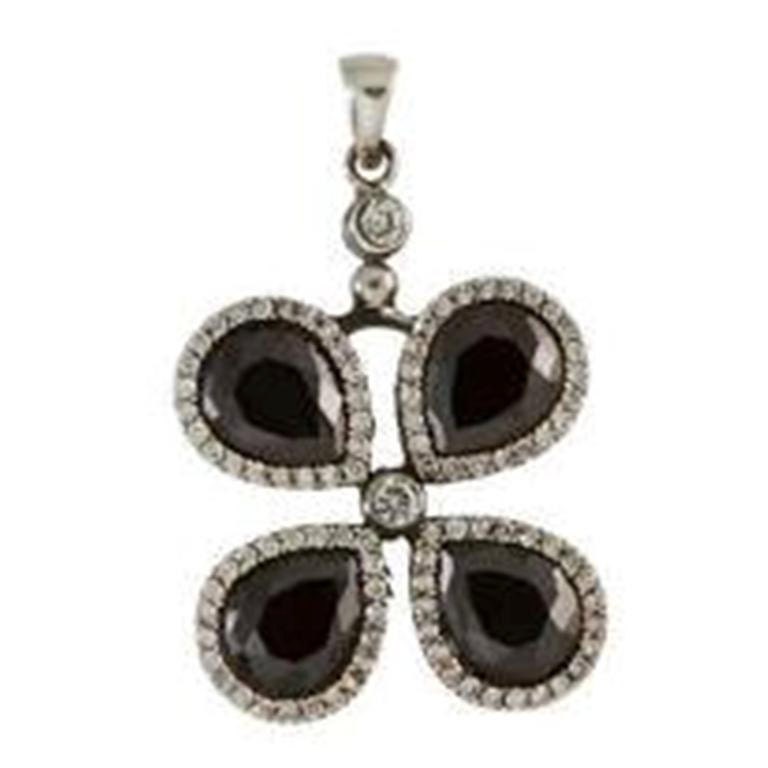 Four Leaf Clover Good Luck Charm Pendant