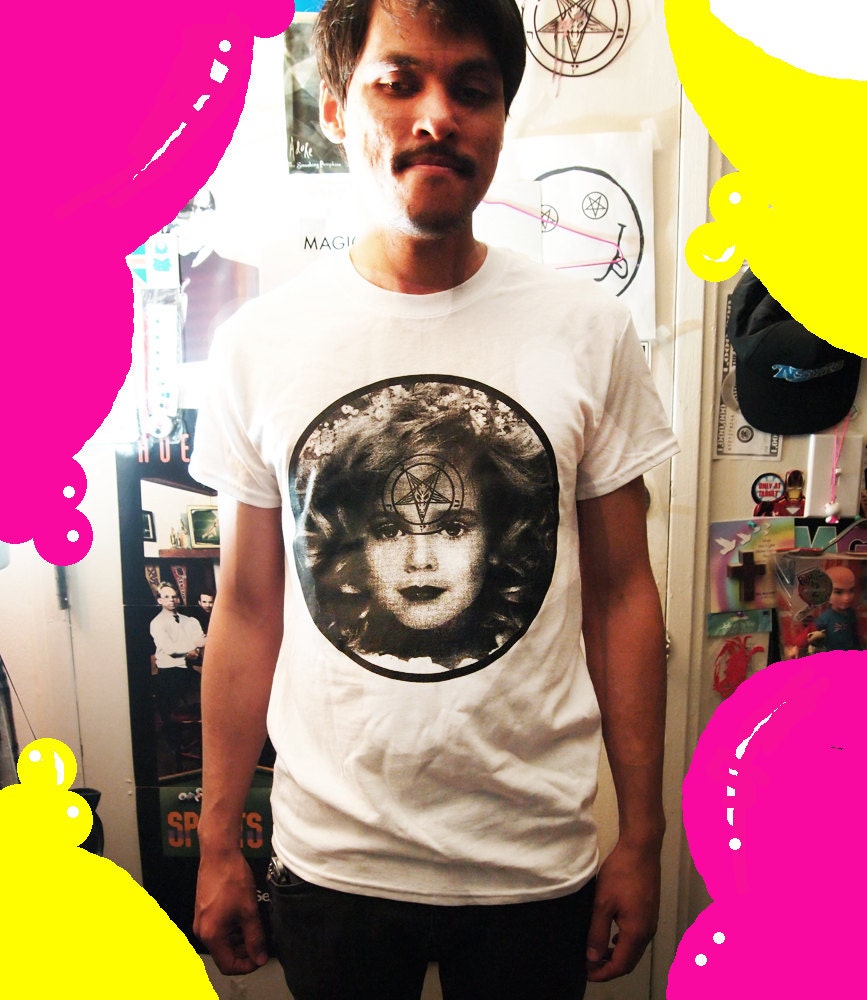 JonBenet BAPHOMET// Tragic Satanic Pageant Beauty Queen Shirt - S, M, L Available