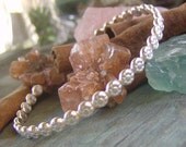 Limited Edition Here Comes the Sun sterling silver patterned stacking stackable cuff bracelet