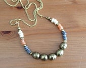 bohemian beachcomber necklace - long