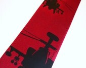 Necktie Mens, Military helicopter tie - RokGear Necktie Mens, Military helicopter tie - RokGear