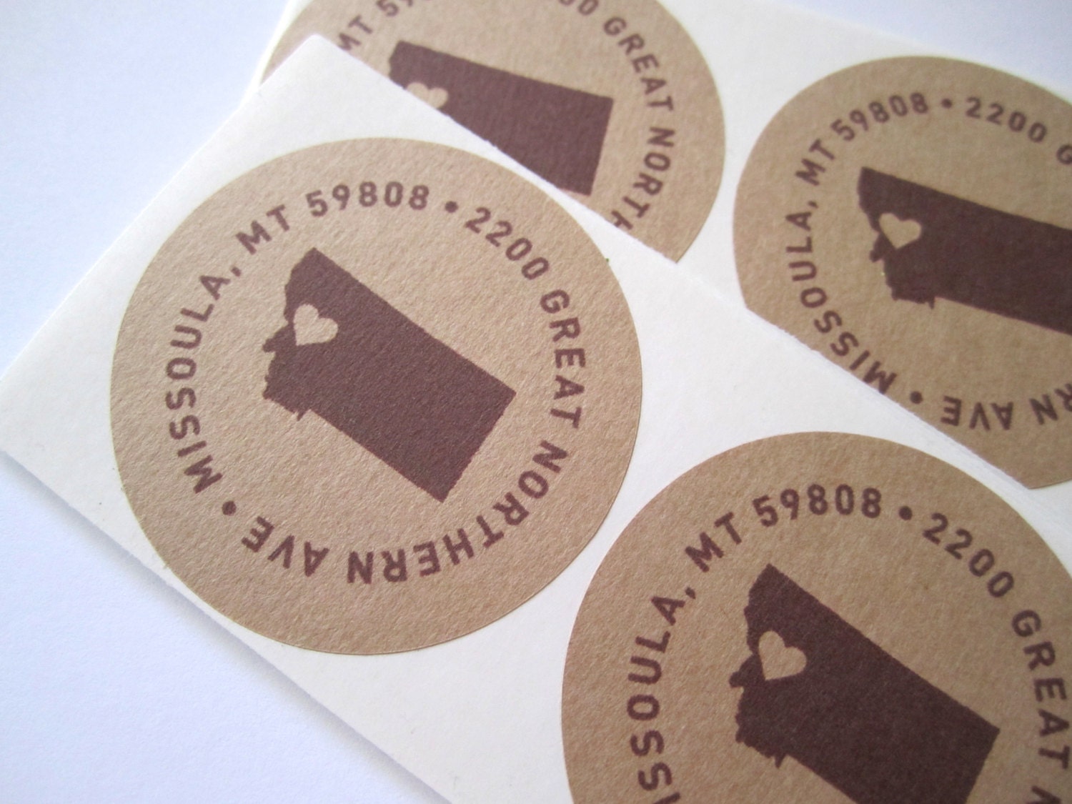 Return Address Stickers - Home Sweet Home (100qty)