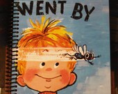 A Fly Went By , Blank Book Journal or Sketchbook