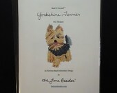 YORKSHIRE TERRIER dog pin bead embroidery beading kit (For Personal Use Only)