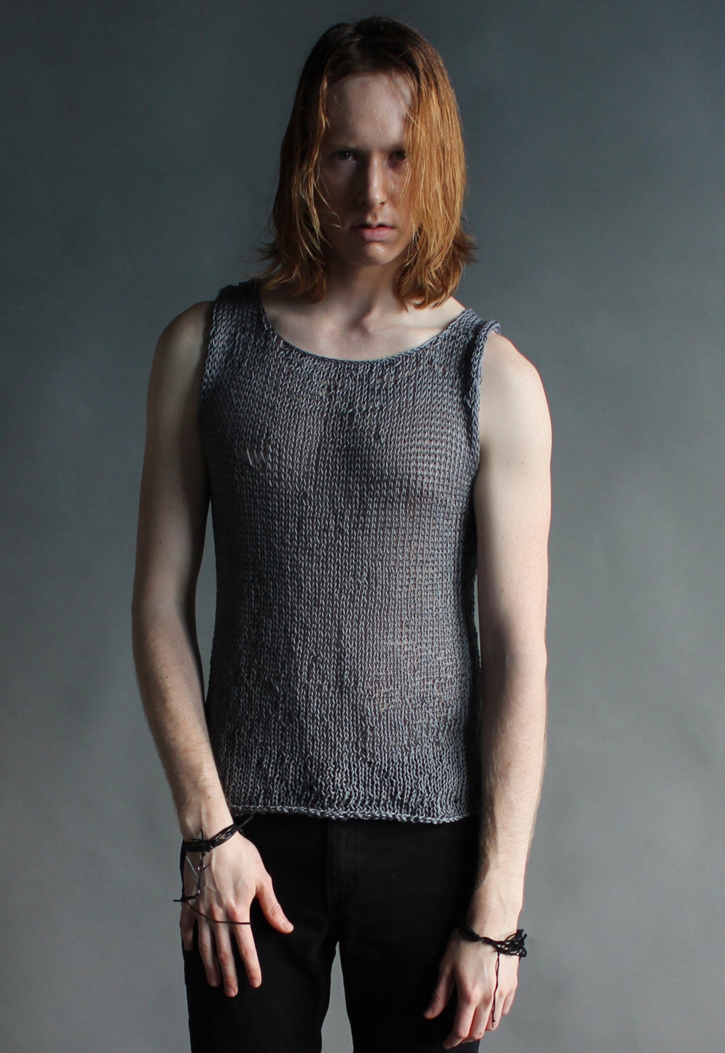 mimir: grey men's tank
