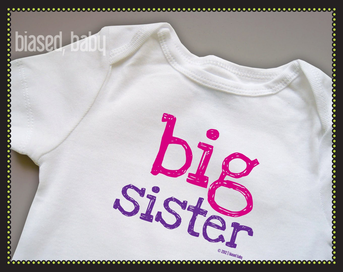 Big Sister Onesie or TShirt - Funny Baby Gift