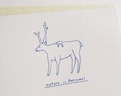 Nature is awesome card (set of 2)