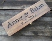 Custom Wedding Wine Box, Memory Box, Time Capsule for Your Wedding Day, Anniversary or any other Special Occasion