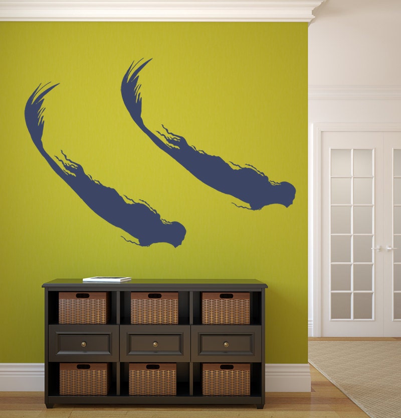 Mermaid Sea Goddess Decal Art-2pc-Choose Any Color