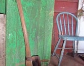 Antique Farm Garden Tool Grim Reaper Hay Knife Chopping Logging Timer Brush Cutter Scythe Ax