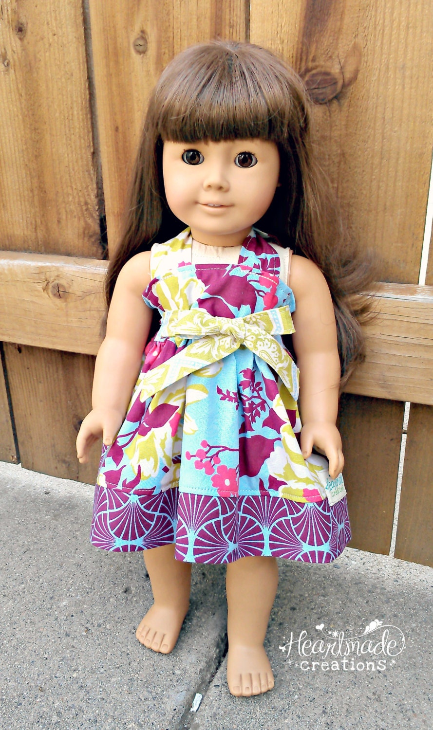 Dolly and Me - Belle Dress for American Girl dolls - 18" doll