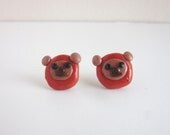 Teenie Tiny EWOK Earrings