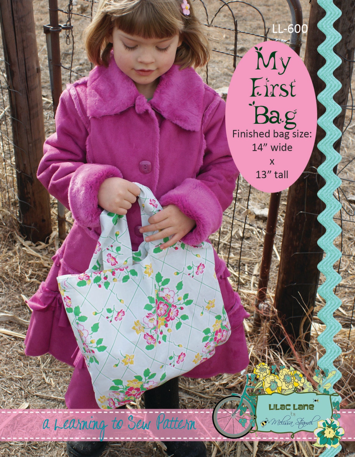 My First Bag Pattern: Learning to Sew