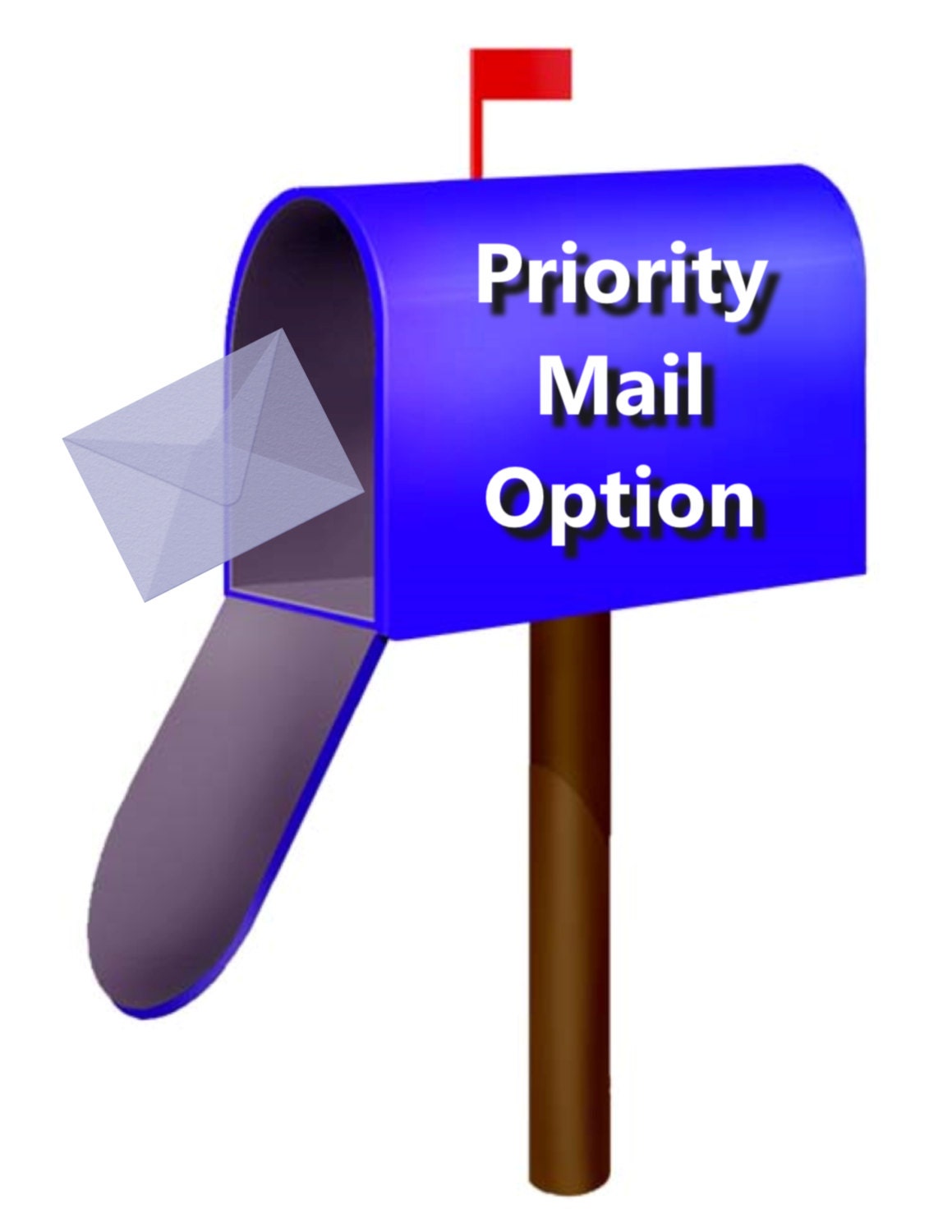 Priority Mail Shipping Option by OneEyedBee on Etsy