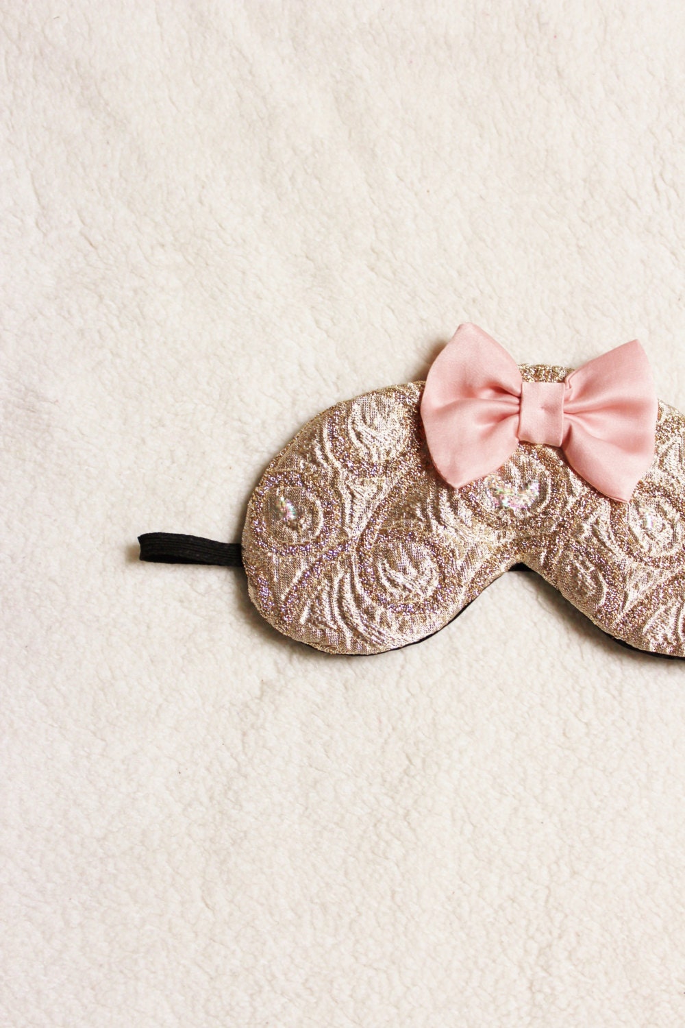 Dazzling Jacquard Fancy Silk Eye Mask/style HIME