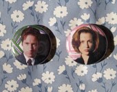 Mulder & Scully are Amazing- 1 Inch Button Set