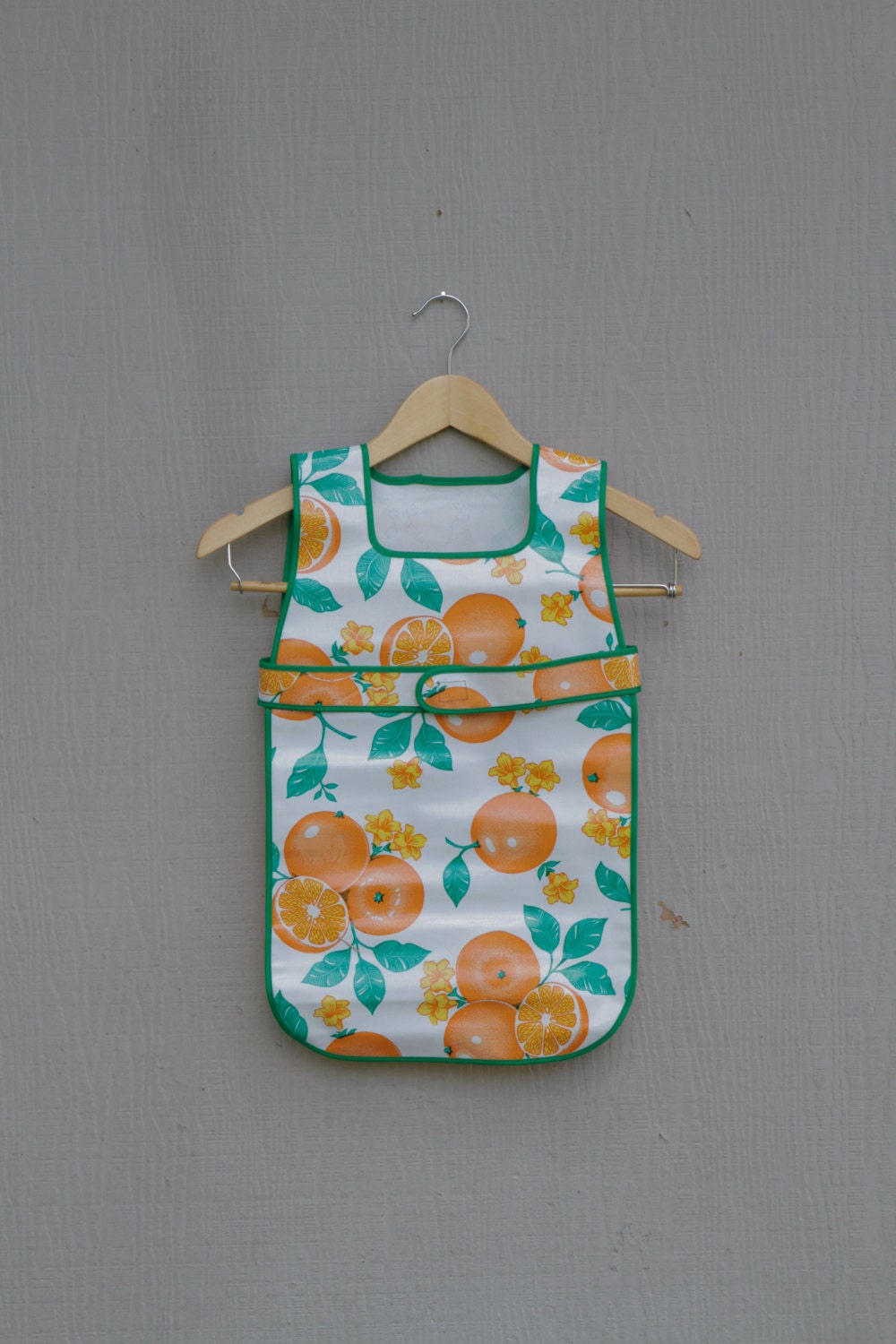 Oilcloth Apron  - Oranges