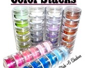 Color Stack -6 Mineral Eyeshadows-Your choice of colors-