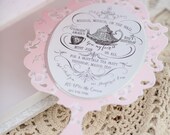 Fairytale Princess Mirror Invitation - ONE invitation add-on - By PaperCandee