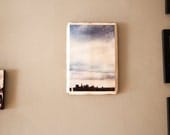 Downtown Los Angeles Skyline Wood Art