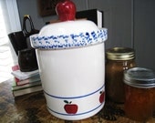 Apple Canitster Compost Pot Kitchen Decor