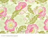 Fuschia Pink Fresh Poppies Midwest Modern Amy Butler Fabric FAT QUARTER 18 by 22