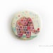 Its A Boy Elephant Magnet or Pin Back Badge - It's a Girl Elephant Magnet Design - Birth Announcement Refrigerator Magnet