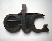 Vintage Wood ETC Sign - Etc And So On
