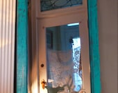 Mirror Beach Cottage Mirror Vintage Poppy Cottage