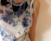 Tie Dye Sundress with Kitten Collar
