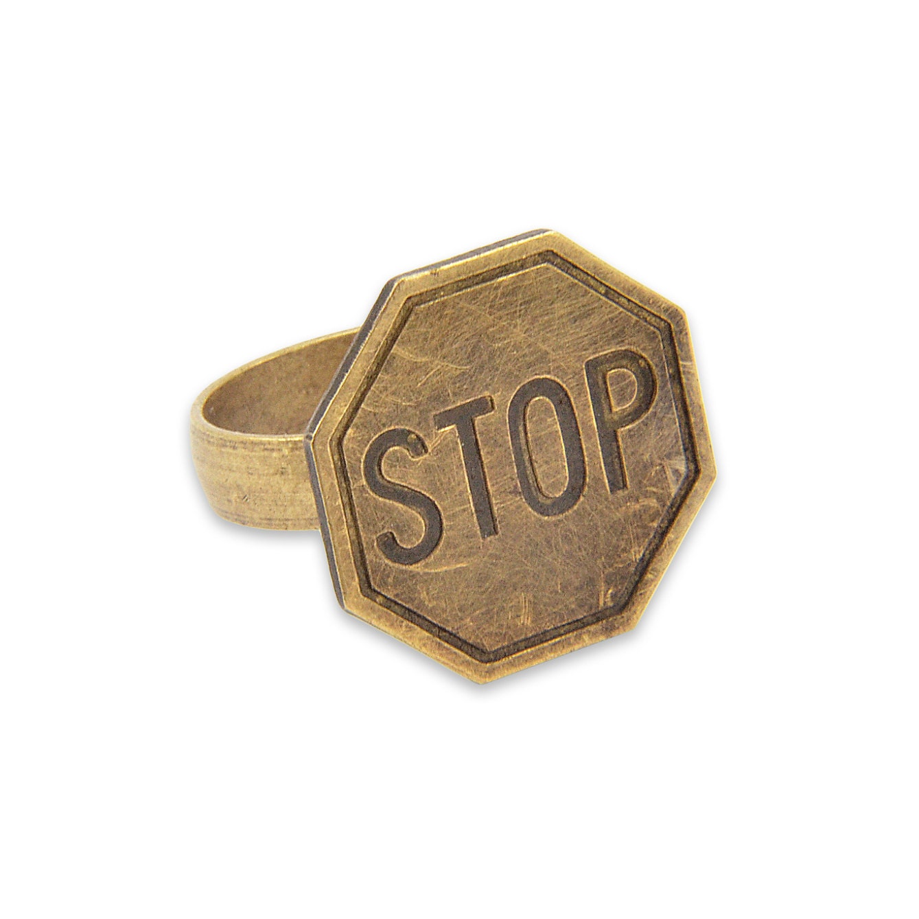 Stop Sign Adjustable Ring