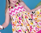 Girls Twirl Halter Top in "Little Mermaid" Childrens, Toddlers, Infants